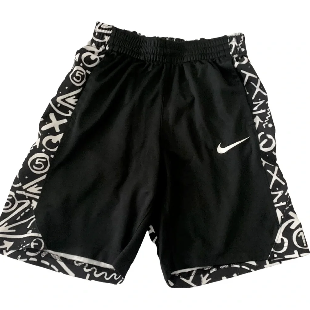 NIKE youth dri fit basketball shorts Black Size Medium - Picture 1 of 4